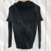 Wool blend turtle neck sweater, wrap collar, knit sweater, fine knit