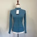 Nike Yoga Dri-FIT Luxe Full Zip Tight Fitted Jacket Blue Women’s Size Small