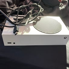 Xbox Series s and headset. No controller