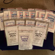 Ginnie Thompson cross stitch fabric lot