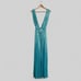 Bronx & Banco New Romi Sleek Metallic Formal Occasion Maxi Dress