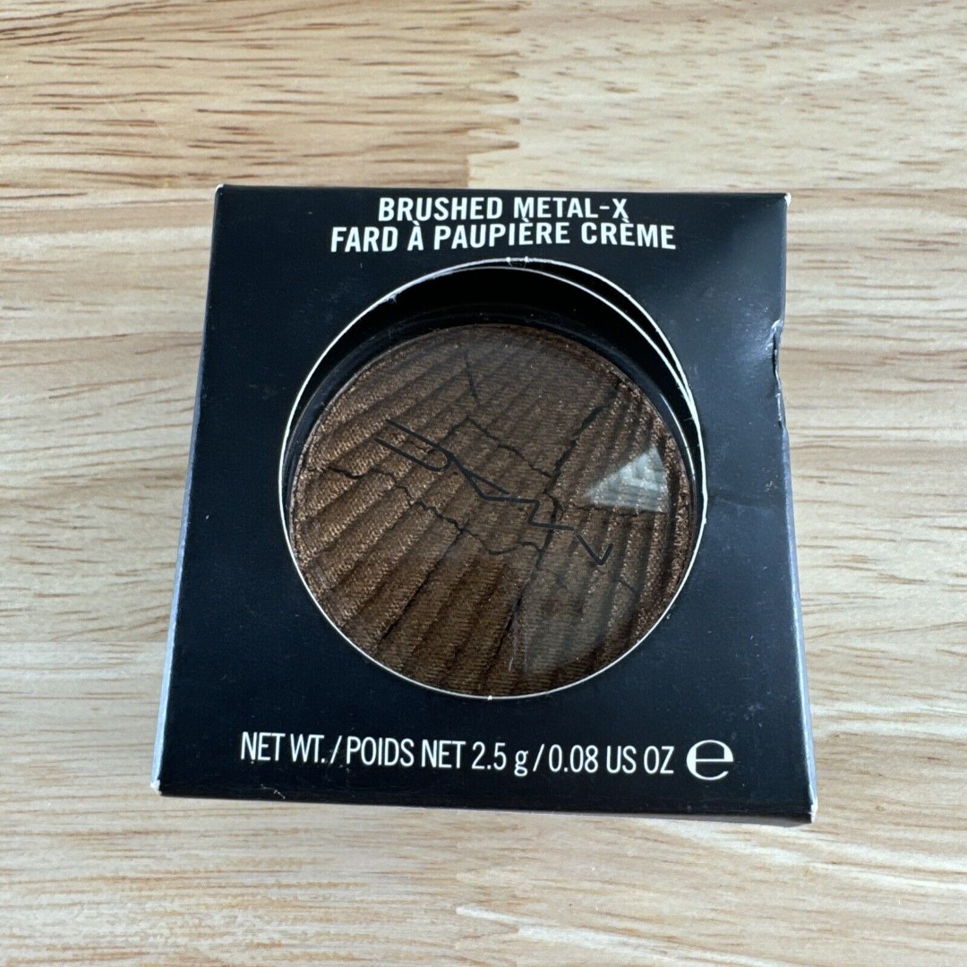 MAC Gold Spice Cream Eyeshadow Mineralize Shimmery Eyeshadow Metal Urge