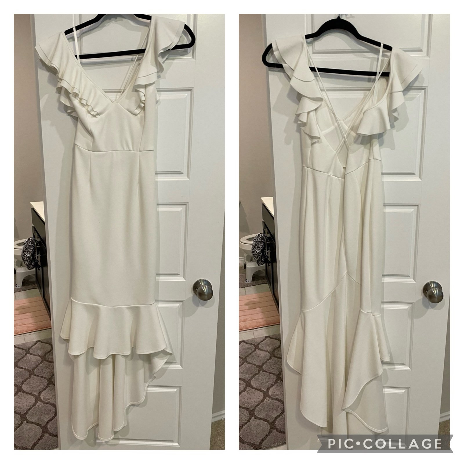 hello molly white dress