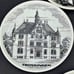 RARE Vintage Set of 6 Bavaria Porcelain Coasters? Porzellan Manufaktur Floss