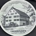RARE Vintage Set of 6 Bavaria Porcelain Coasters? Porzellan Manufaktur Floss