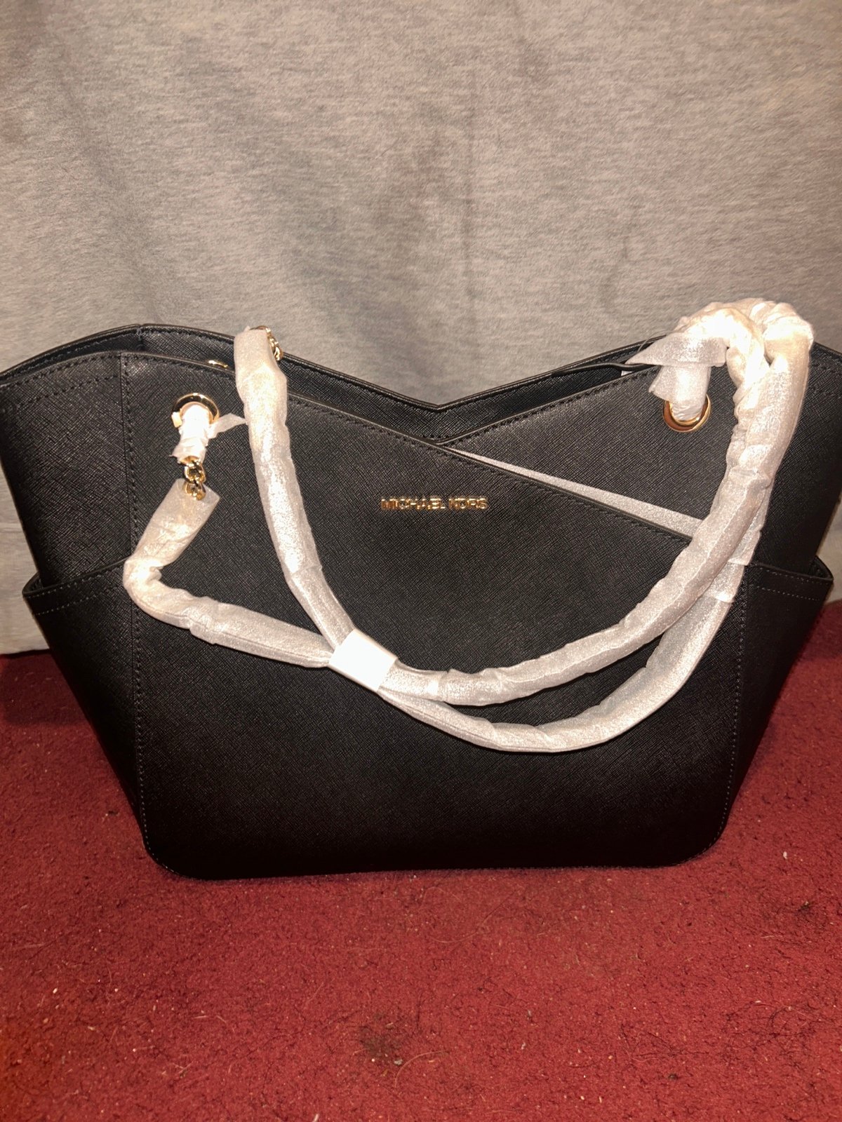 Michael Kors leather jet set