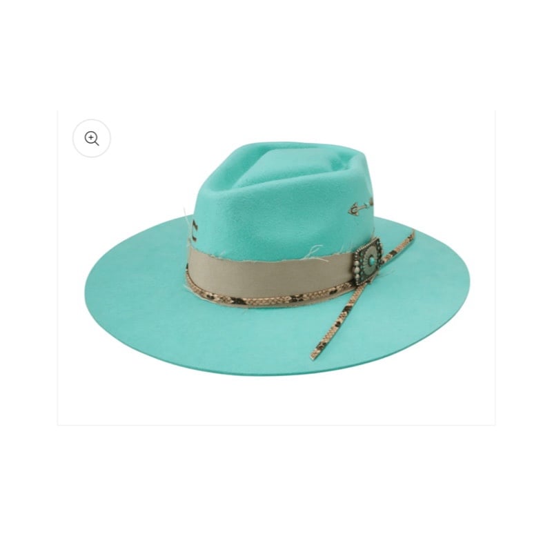 Charlie 1 Horse Spear Point Mint hat