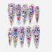 XXL LARGE - JEWELS-Gel Press on Nails