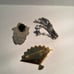 Lot of three pins