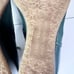 Alberto Fermani Green Boot Womens Wedge Heel Leather Round Toe Zip Up SZ 7 (37)