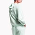 Alfani Modern Lounge Soft Balloon Sleeve Hoodie Sweatshirt Medium Petite Green