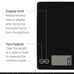 Professional Digital Kitchen Scale