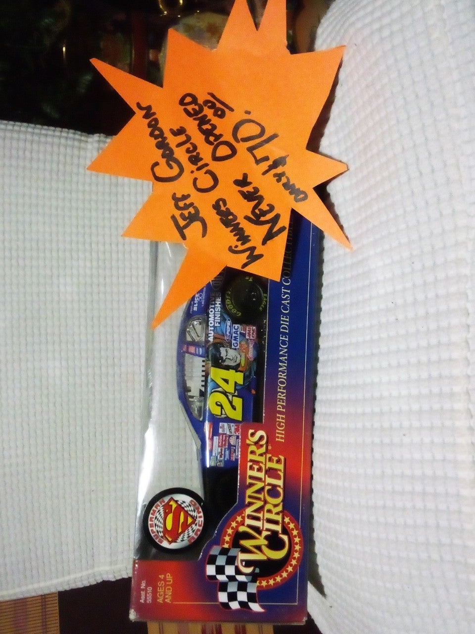 Jeff Gordon WINNERS CIRCLE DIE CAST COLLECTION NEVER OPENED...