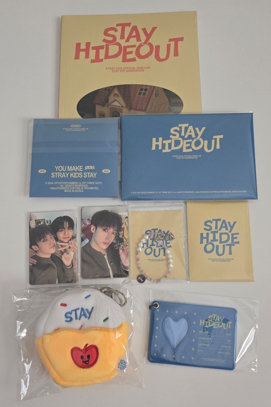 Stray Kids Official Fanclub 4th STAY KIT Complete Without membership card