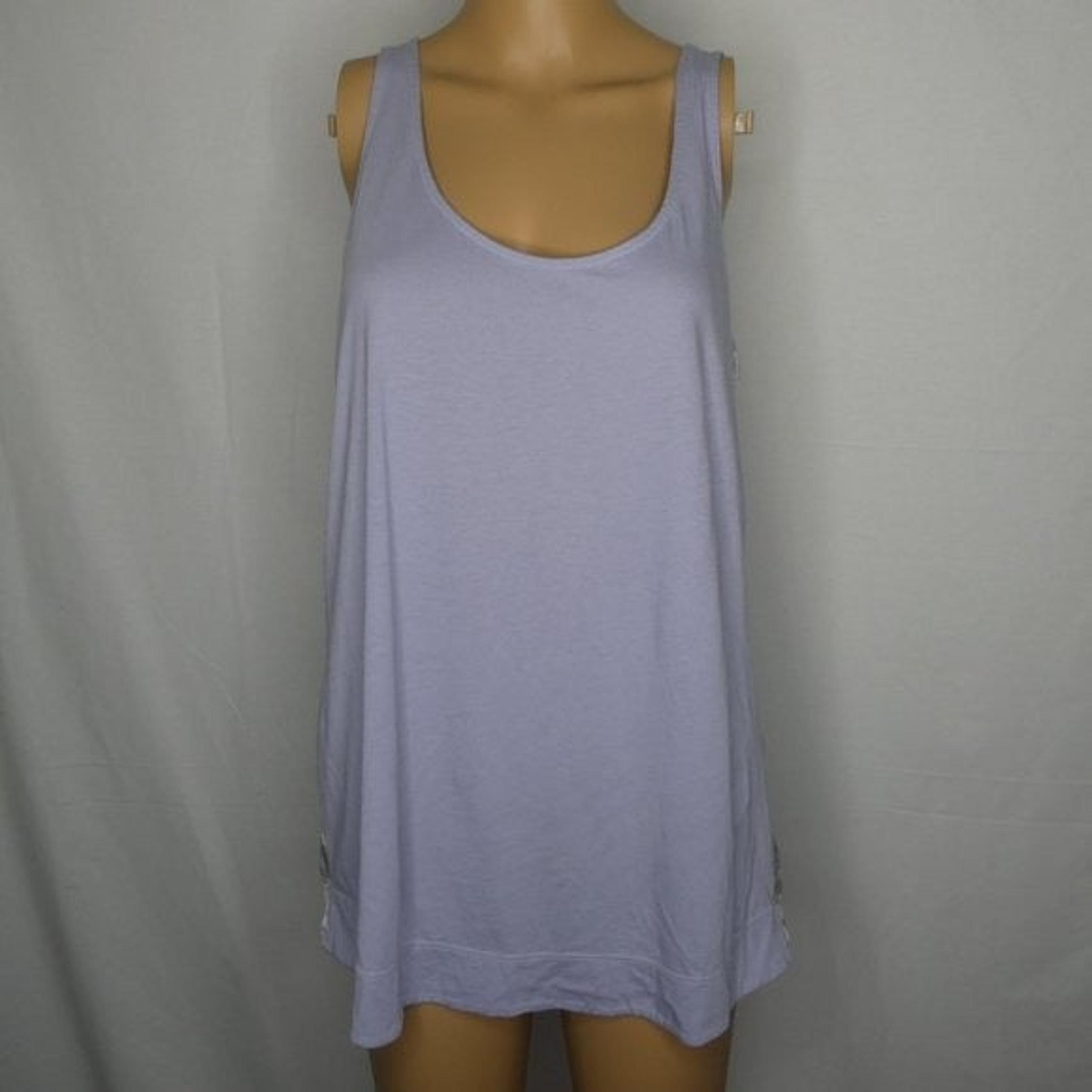 Pure + Good Anthropologie Silk Trim Tank