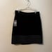 Vince Camuto Black Wrap Style Dress Skirt