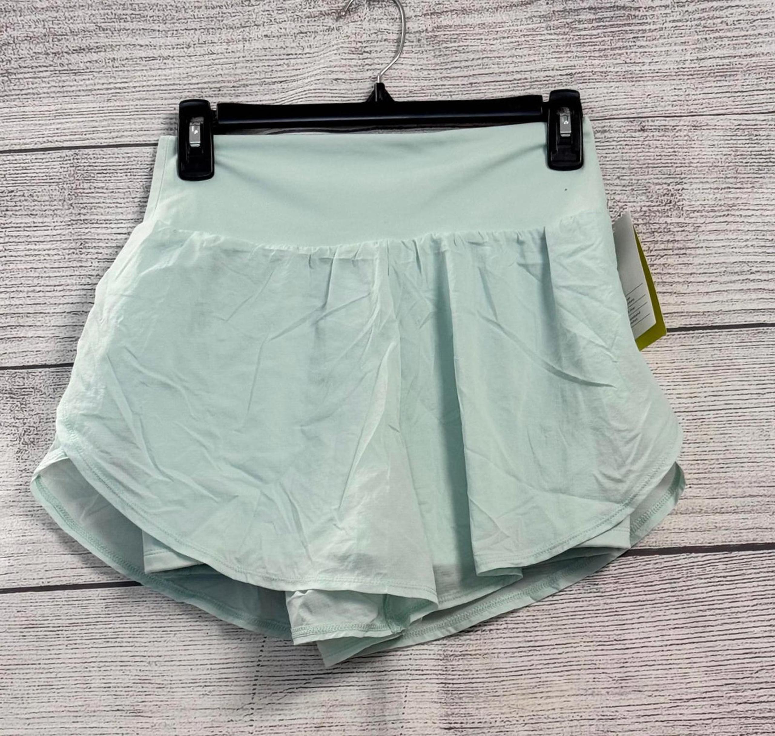 All in Motion Mint Green 2 n 1 Running Shorts Women Size Small