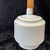 Vintage China Garden White Coffee Set with Pot, creamer & sugar bowl Gold Trim