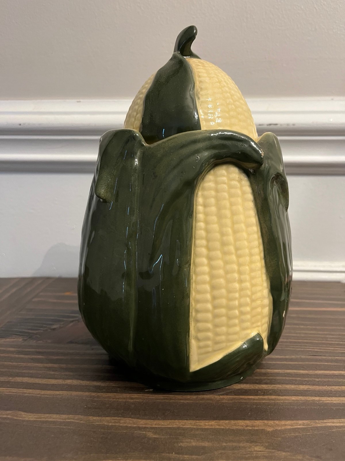 Old Shawnee Pottery Cookie Jar HUSK HUGGING CORN KING #66