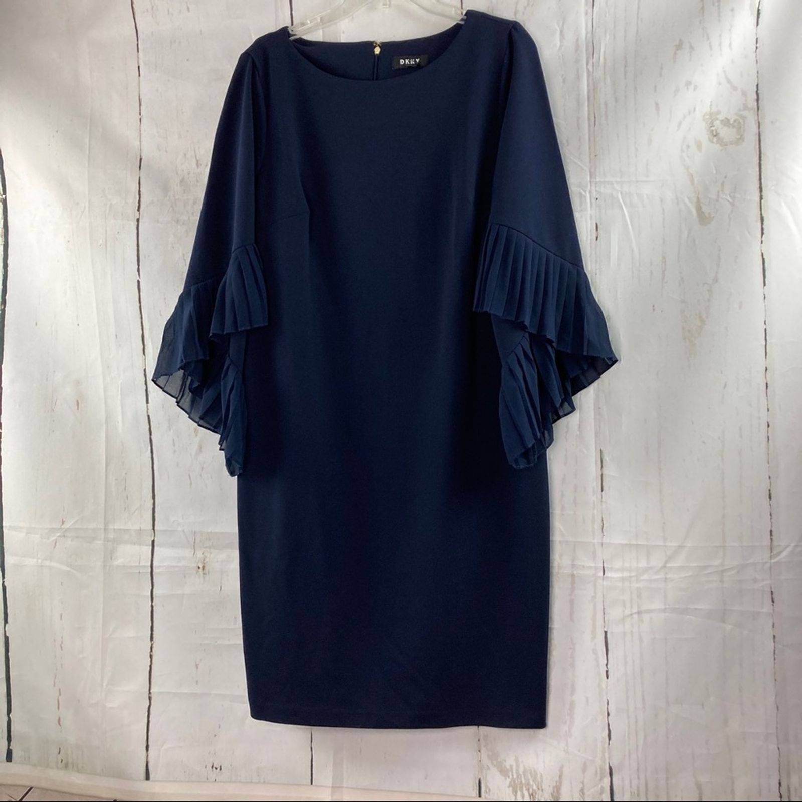 DKNY navy blue dress 14