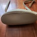 Vintage coach crossbody purse leather color ivory made in Italy