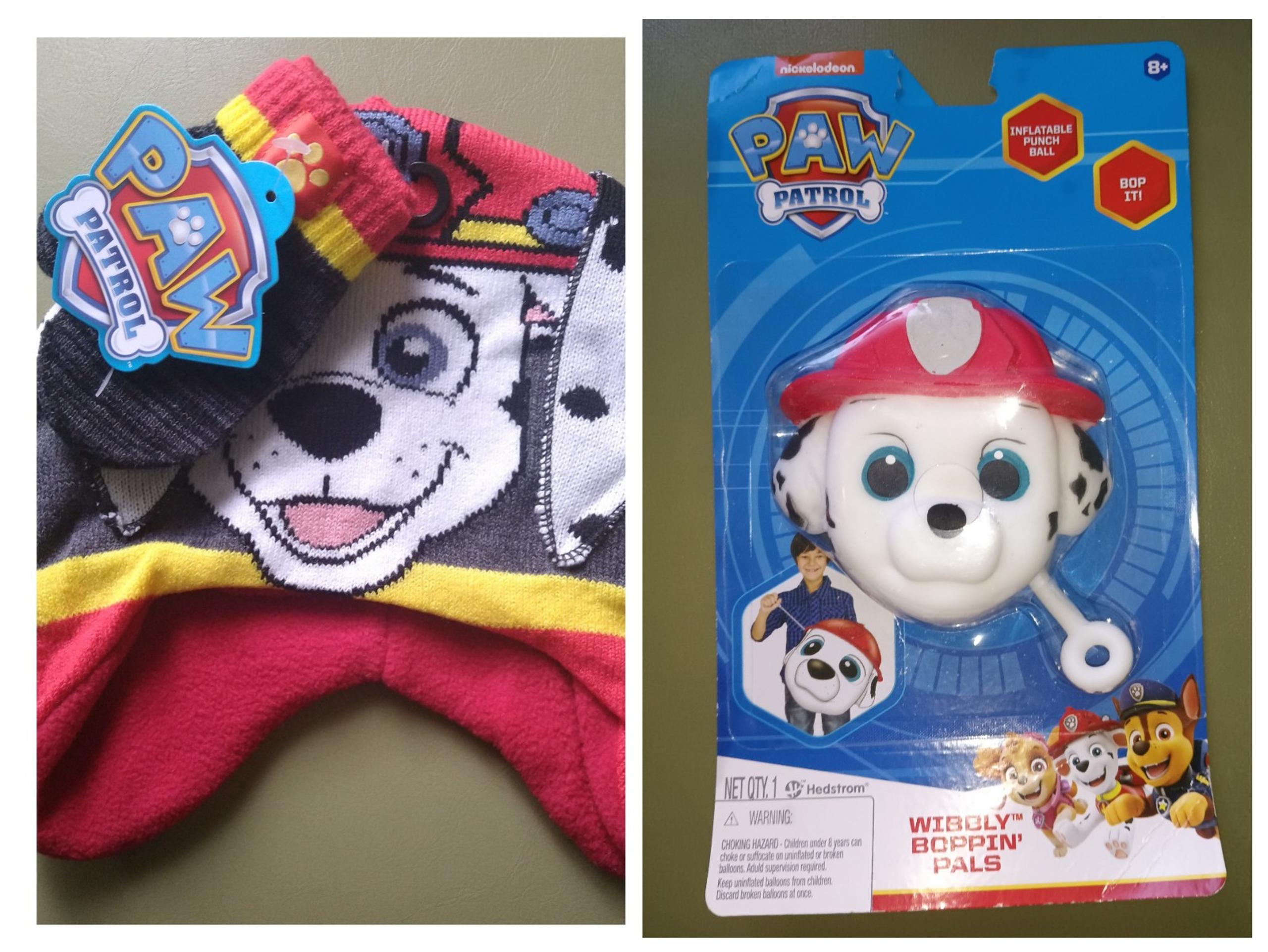 Paw Patrol hat and toy special