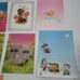 Antique Rare Cute Cats 80's letter paper stationary bundle