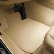 BMWX3 GENUINE 4-floor mats tan color.