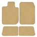 BMWX3 GENUINE 4-floor mats tan color.