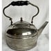 Antique 1898 Rome Metal Ware Large Nickel Plated Copper Kettle New York USA