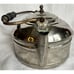 Antique 1898 Rome Metal Ware Large Nickel Plated Copper Kettle New York USA