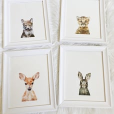 nursery decor animal frames