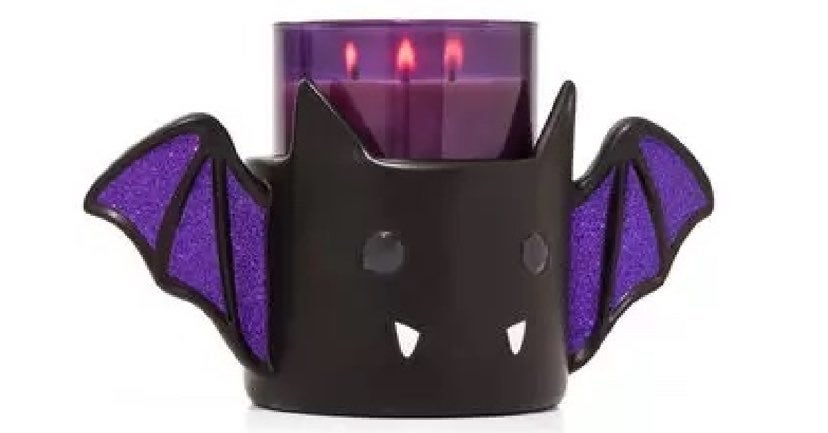 BBW Halloween Bat Candle Holder