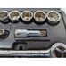 VINTAGE CRAFTSMAN 1/2 INCH DRIVE SAE SOCKET SET IN CASE USA Made Mechanics Tools