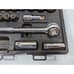 VINTAGE CRAFTSMAN 1/2 INCH DRIVE SAE SOCKET SET IN CASE USA Made Mechanics Tools