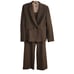 Tahari Gray Two Piece Womens Suit, Size 6