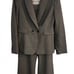 Tahari Gray Two Piece Womens Suit, Size 6