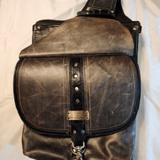 Leather Saddle Bags