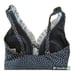 Vintage Gabar Polka-dot Ruffled V Neck Swimsuit with Adjustable Straps