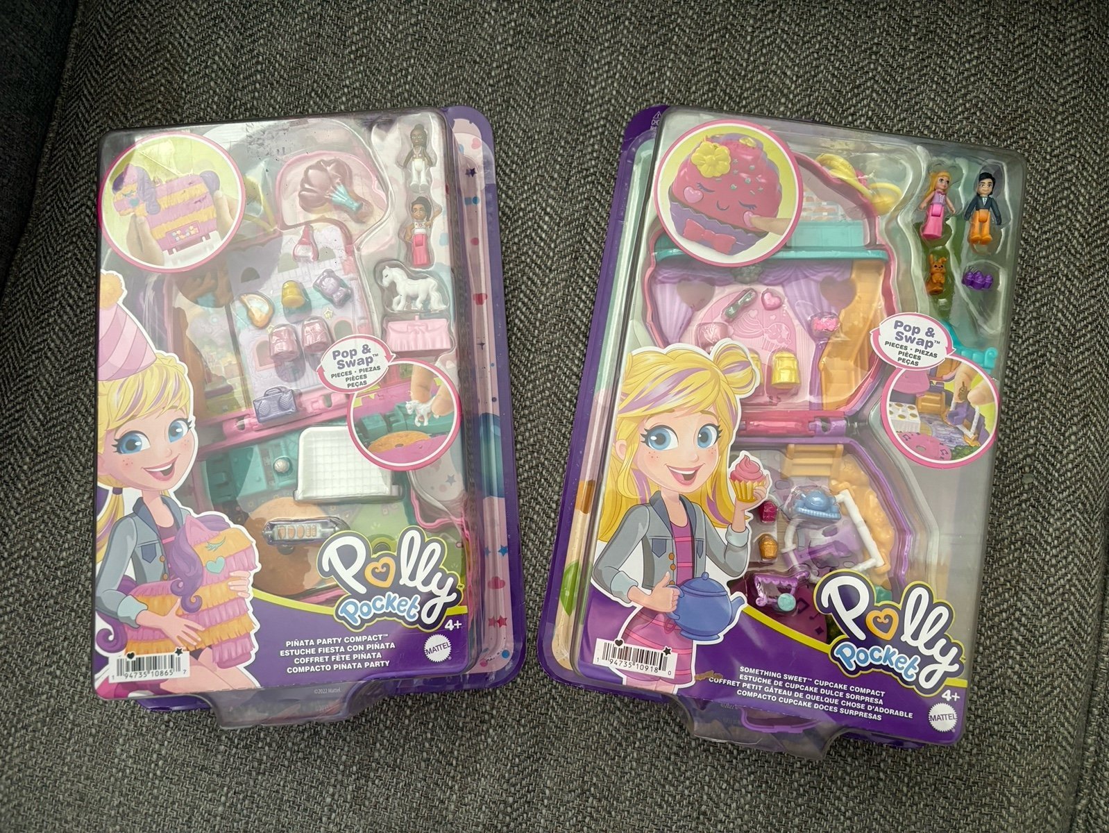 Polly Pocket Sets Something Sweet & Piñata Party. New In Package