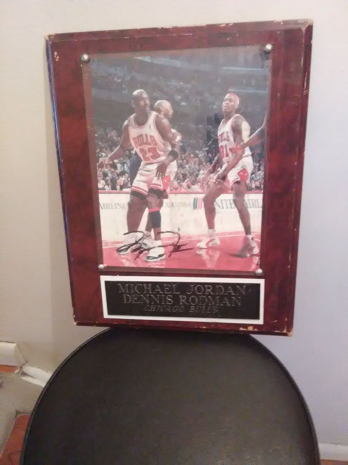 Michael Jordan & Dennis Rodman Picture