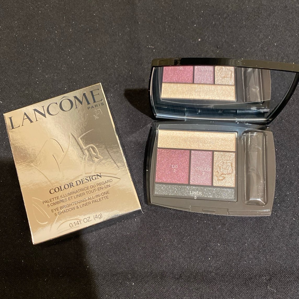 Lancome Color Design Mauve Cherie Eyeshadow Palette
