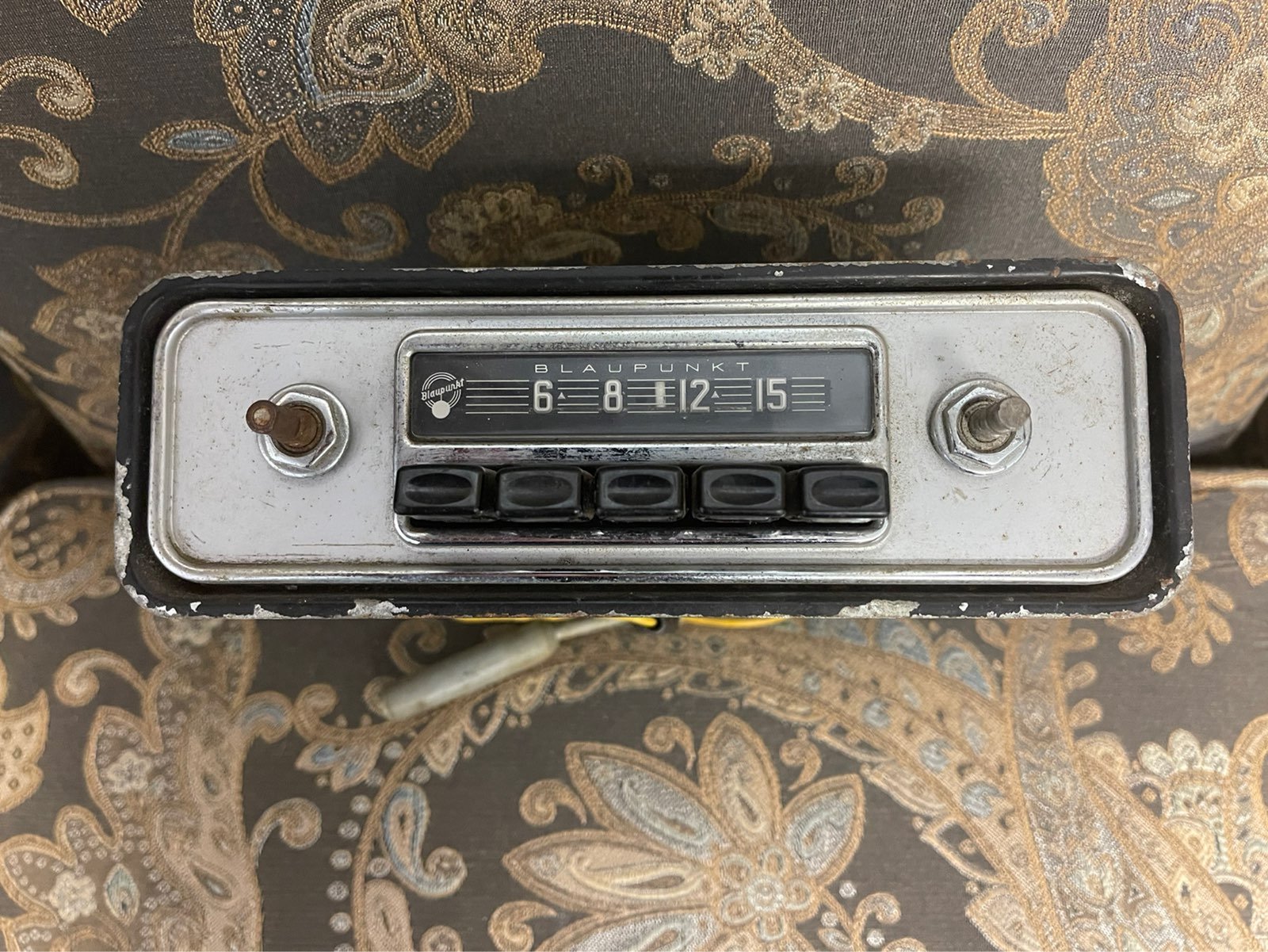Vintage Blaupunkt Autoradio KDB-971-812 Mercedes Porsche