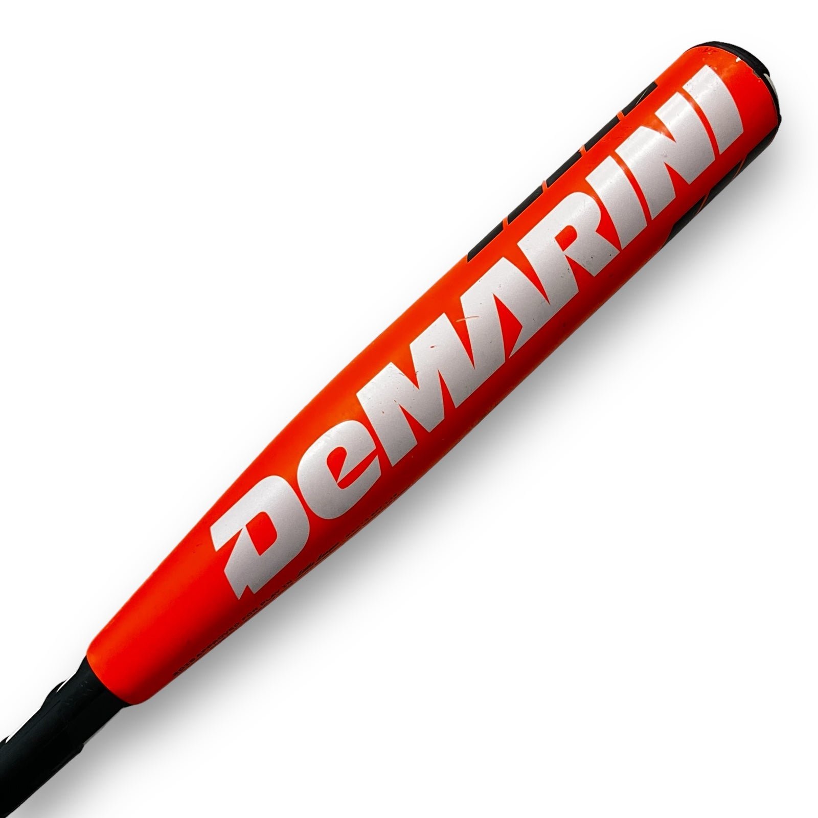 DeMarini VooDoo Raw VDL16 3in/ 18oz/ -13/ 2 1/4 Barrel Orange Baseball Bat