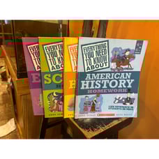 Everything You Need to ... English, World & American History, Science - 4 books