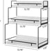 3-Tier Bathroom Organizers and Storage Countertop, Makeup Organizer