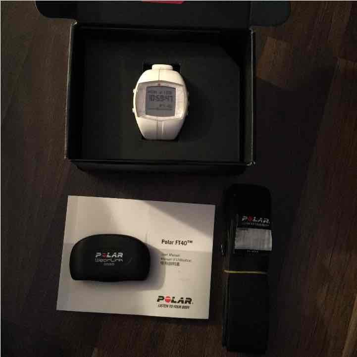 Polar fitness watch