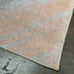 5'3 x 7'6 Feet Salmon Pink Beige Geometric Abstract Modern Handmade Area Rug