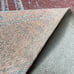 5'3 x 7'6 Feet Salmon Pink Beige Geometric Abstract Modern Handmade Area Rug