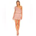 Revolve Krisa One Shoulder Ruffle Dress